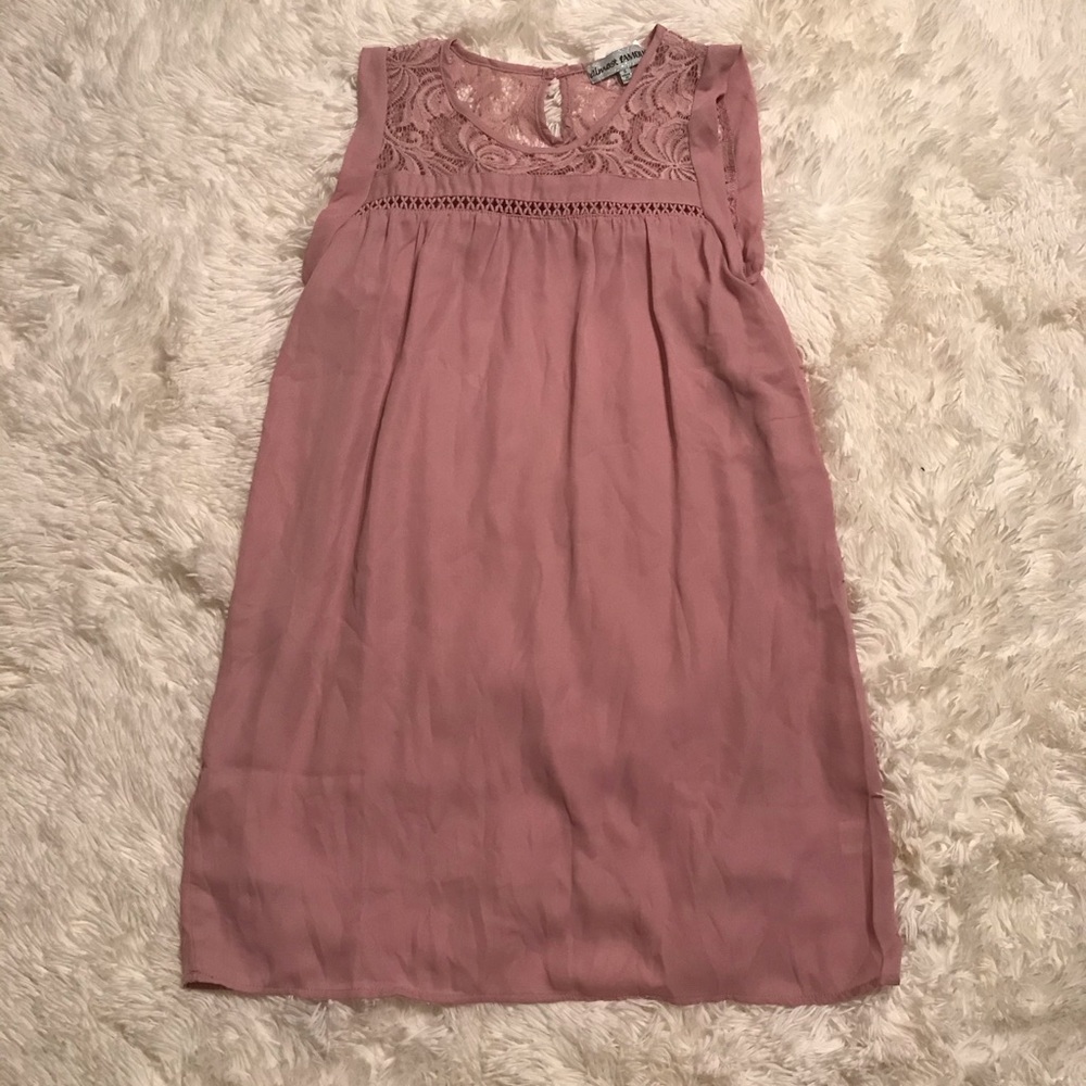 Pink dress